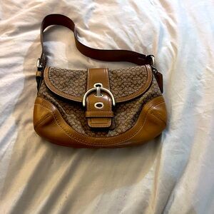 Coach Hamilton hobo leather handbag